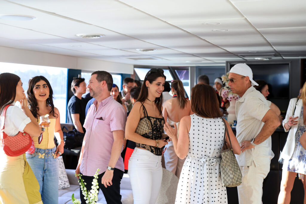 Cocktails, Vayner Yacht, POSSIBLE, Miami Beach, Florida, USA - 29 Apr 2025